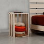 Hanah Home Fuga - Mesilla de noche Roble
